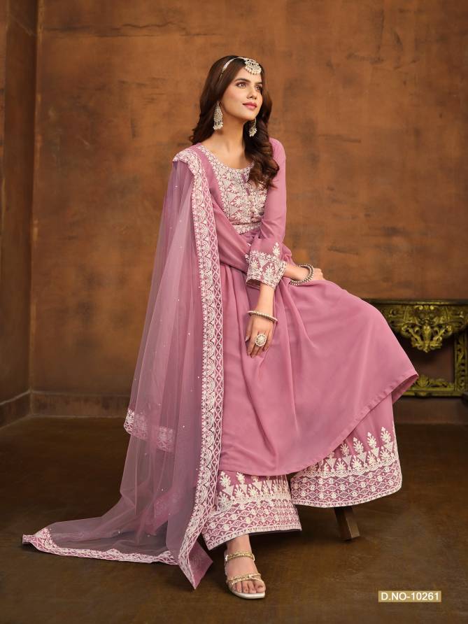 Anjubaa Vol 26 Faux Georgette Wedding Designer Salwar Suits Wholesale Shop In Surat
